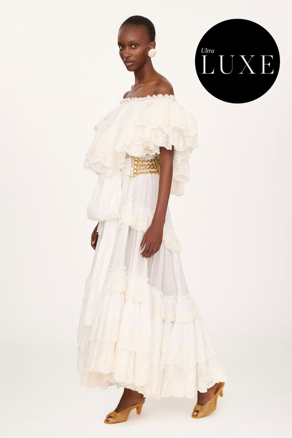 Long Ruffled Dress from Chloé