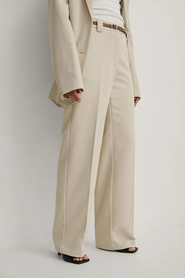 Twill Suit Pants from Na-kd