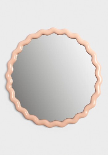 Pink Zigzag Mirror from &Klevering