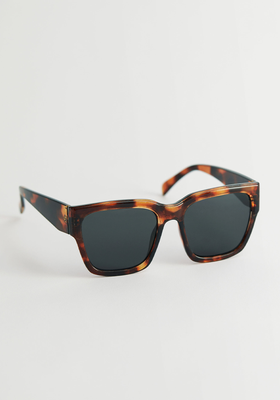 Squared Tortoise Sunglasses