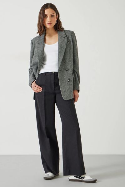 Emily Cotton Wide Leg Trouser