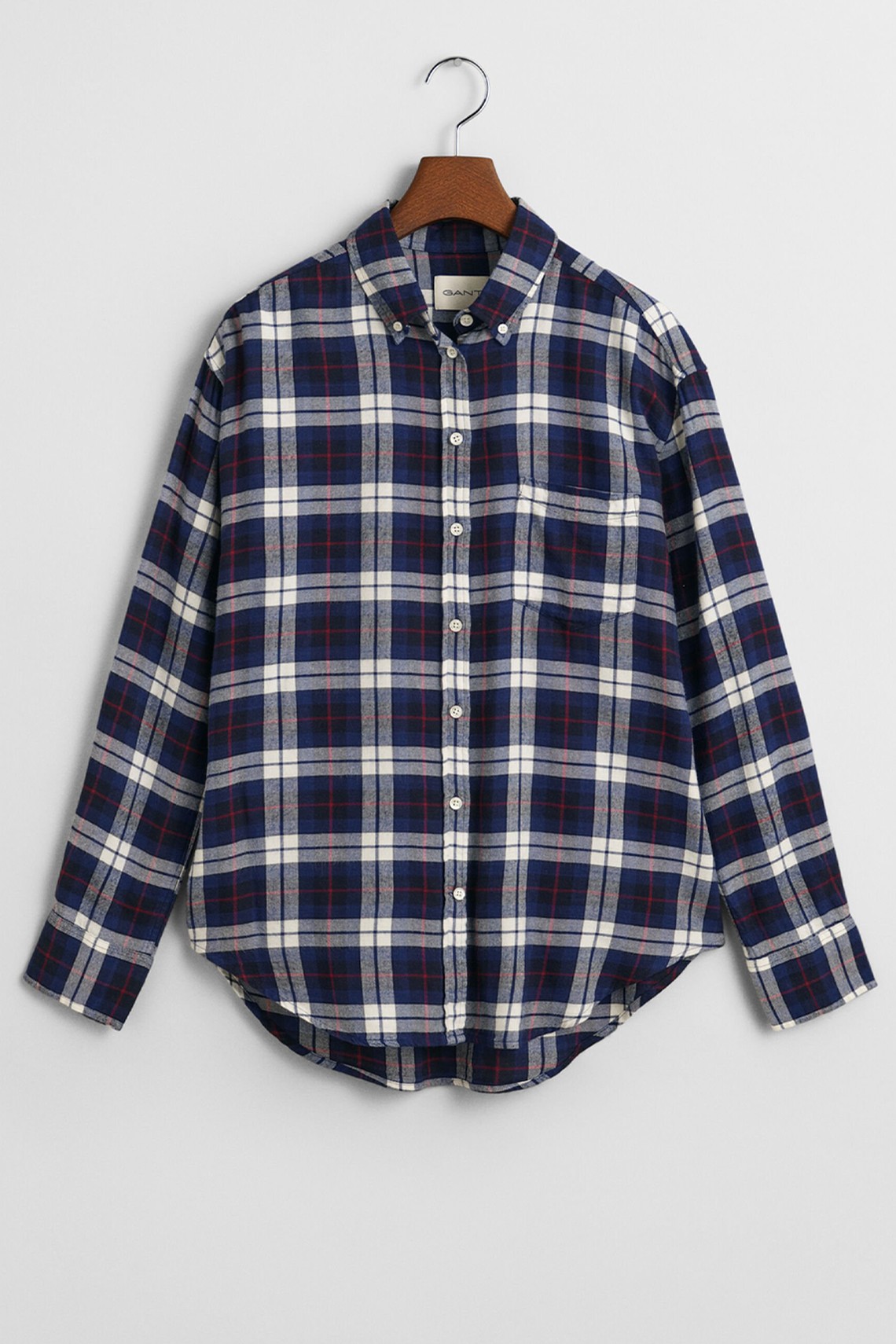 Relaxed Fit Checked Flannel Shirt from Gant