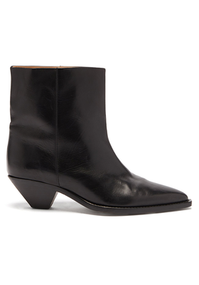 Imori Leather Ankle Boots from Isabel Marant 