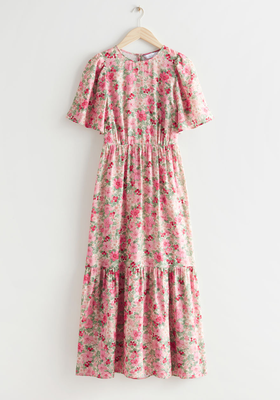 Printed Puff Sleeve Maxi Dress from & Other Stories