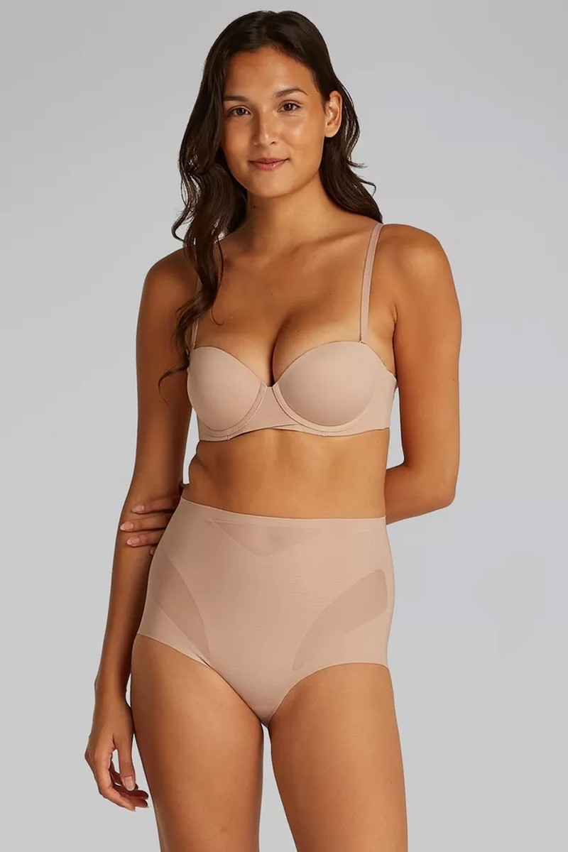High Waist Stay-Put Mesh Shapewear Knickers