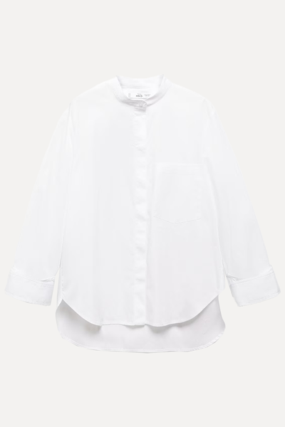 Buttoned Cotton Shirt from Mango