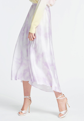 Viscose Tie Dye Long Skirt from Guess