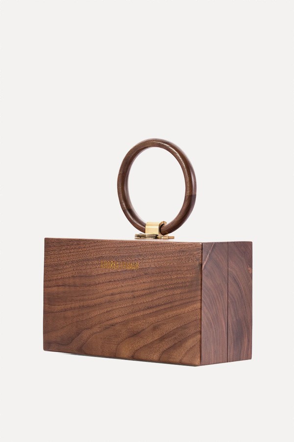 Owa Wooden Clutch