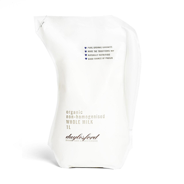 Organic Non-Homogenised Whole Milk from Daylesford