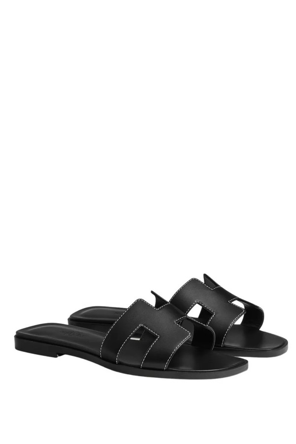 Oran Leather Mules from Hermès