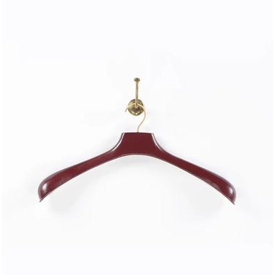 Stitched Leather Coat Hanger from Rose Uniacke