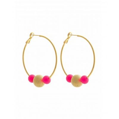 Disco Hoop Earrings from Cockatoo