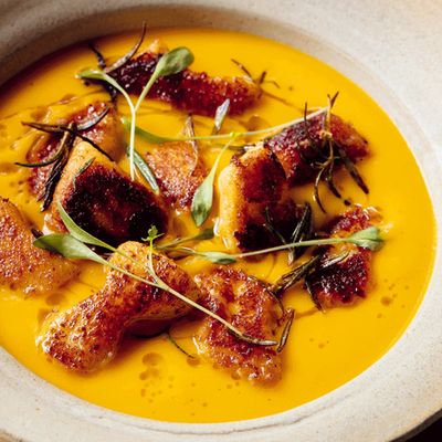 Berkswell Cheese Gnocchi With Roasted Butternut Soup