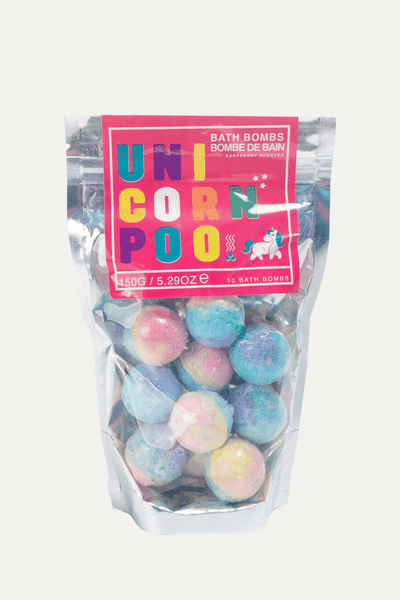 Set Of 10 Unicorn Poo Bath Bombs from All Things Brighton Beautiful