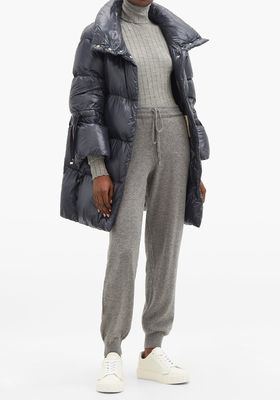 Funnel-Neck Quilted Down Coat, £515 | Herno