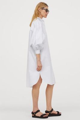 Cotton Shirt Dress from H&M