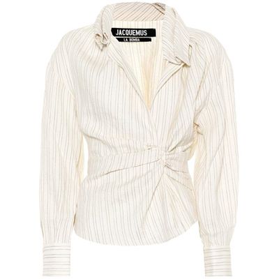 Le Chemise Belem striped blouse from Jacquemus