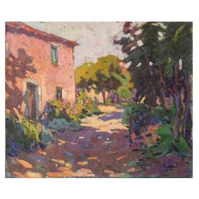 Post Impressionist Oil Painting