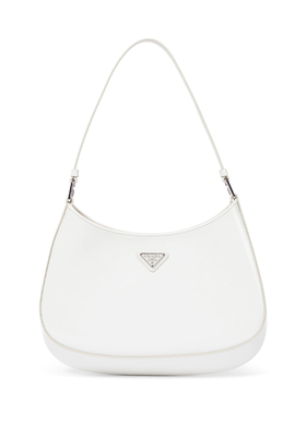 Cleo Small Leather Shoulder Bag from Prada