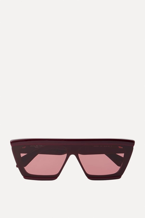 D-Frame Acetate Sunglasses from ALAÏA EYEWEAR