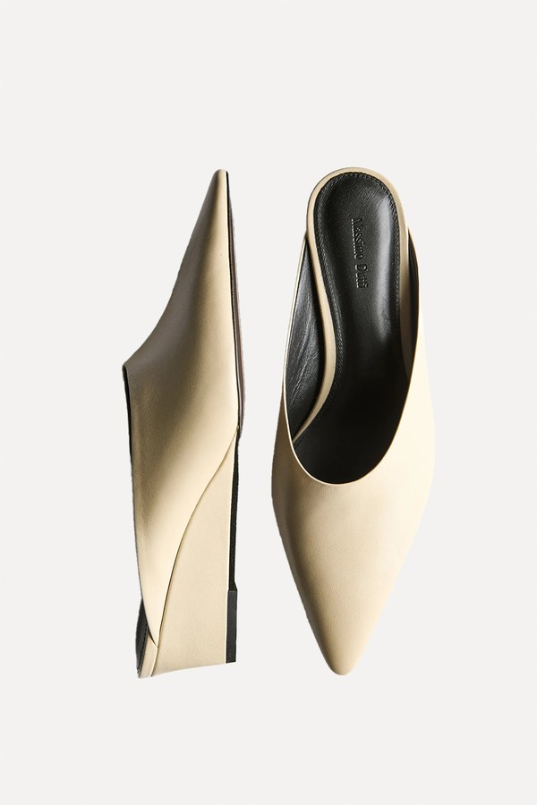Wedge Heel Mules from Massimo Dutti