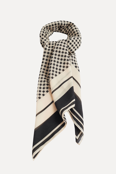 Graphic Printed Square Scarf from & Other Stories