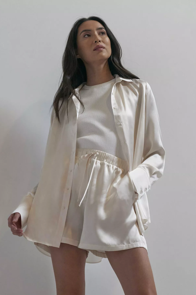 Oversized Silk Shirt from Novo London