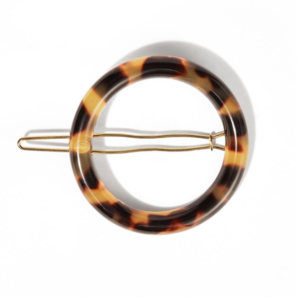 Resin Circle Hair Clip from Jigsaw