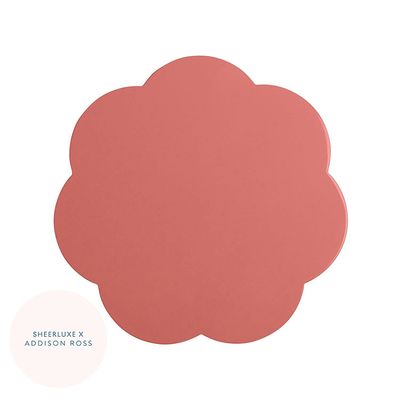 Set Of 4 Coral Pink Lacquer Placemats - Limited Edition  from Addison Ross X SheerLuxe