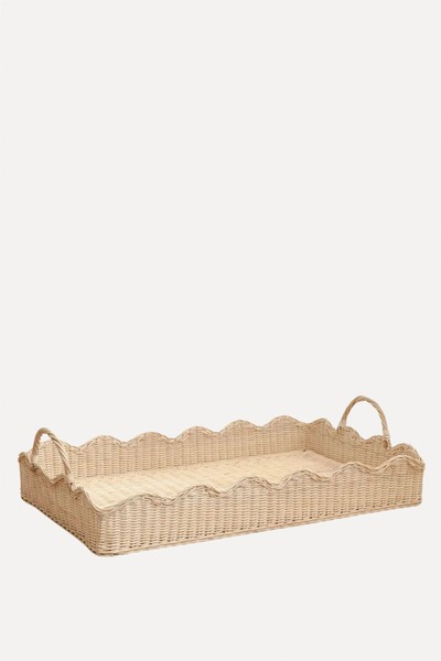 Big Scalloped Tray from Hastshilp