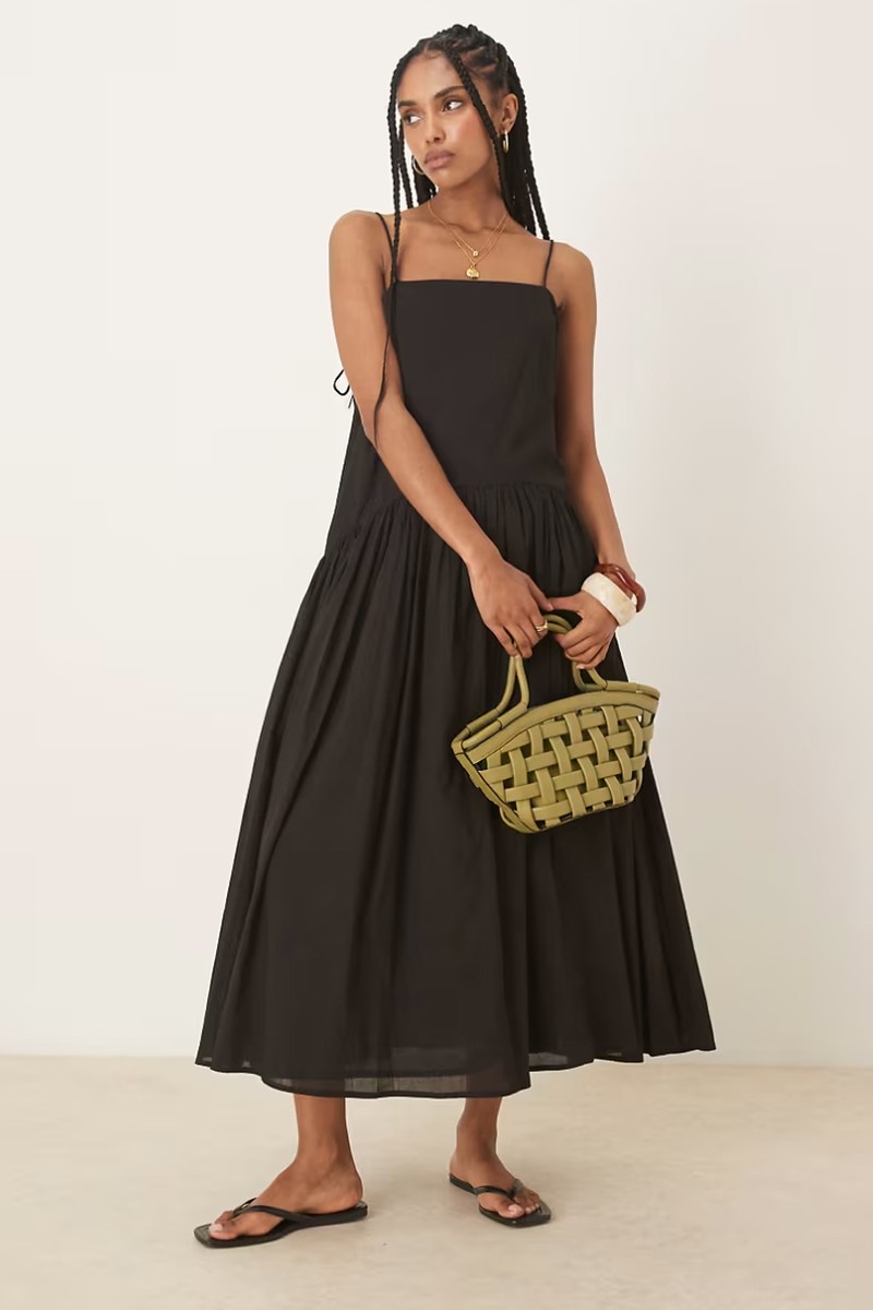 Dropped Waist Maxi Dress from ASOS DESIGN