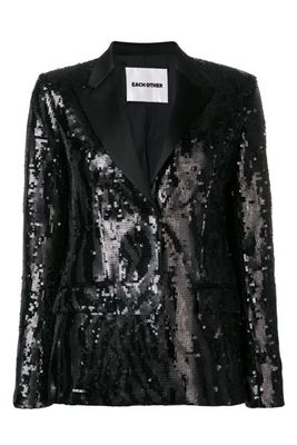 Sequin Tuxedo Jacket from Each X Other