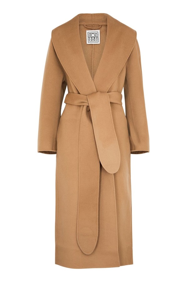 Belted Wool Coat from Totême