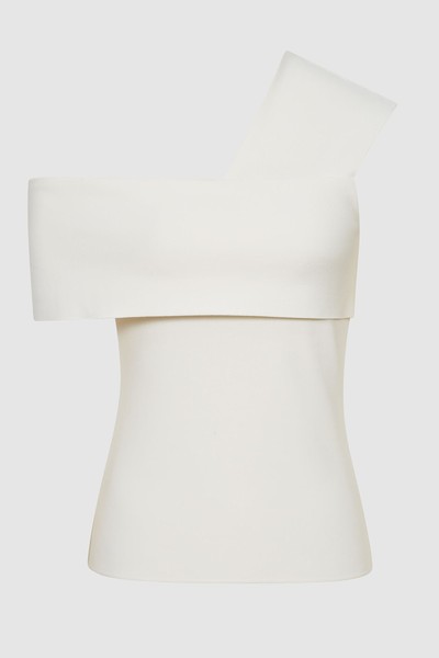 Asymmetric Neck Top