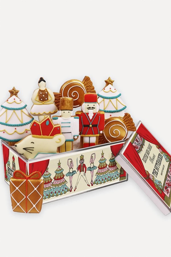 The Nutcracker All Spice Biscuits Box from Biscuiteers 