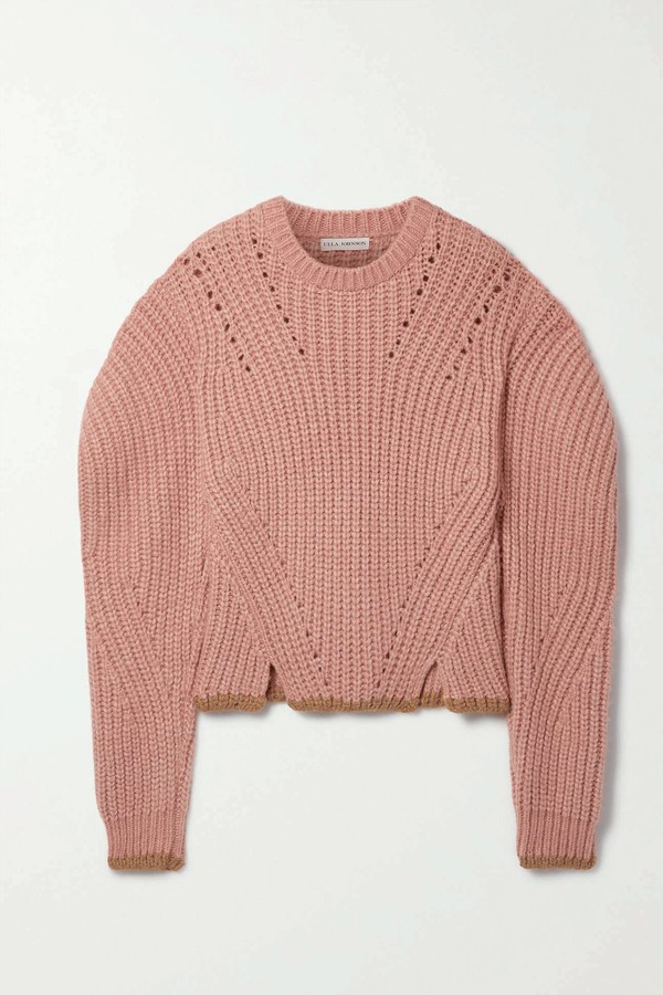 Lorena Ribbed Alpaca-Blend Sweater from Ulla Johnson