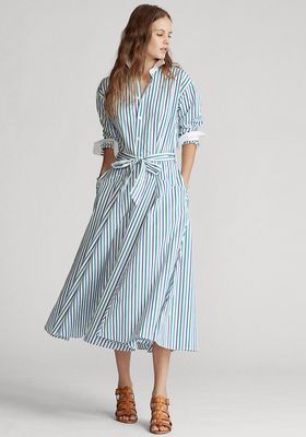 Cotton A-Line Shirtdress, £159.20 (was £199)