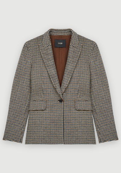 Checked Double-Faced Jacket from Maje