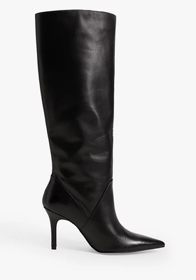 Rosa Leather Boots from Mango