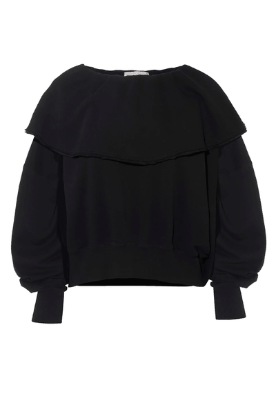 Black Sweatshirt Top from Wiggy Kit