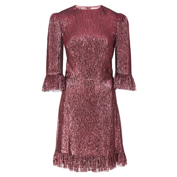 Festival Silk-Blend Mini Dress from The Vampire's Wife