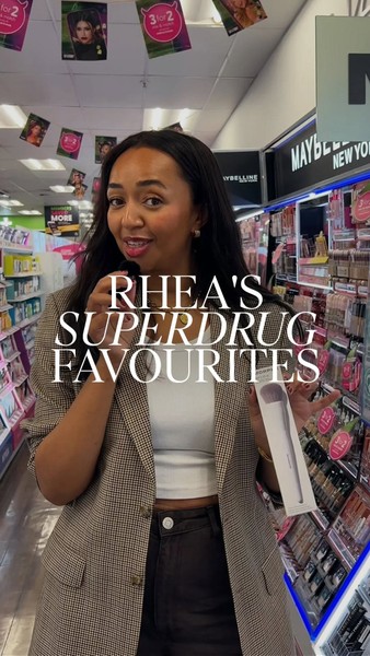 From hidden gems to cult favourites, these are @its_rhea’s Superdrug picks…