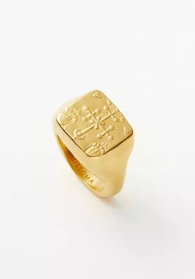Byzantine Coin Signet Ring