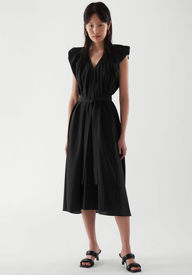 Draped Belted Dress from COS 