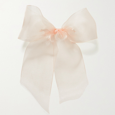 Degradé Silk-Organza Hair Clip from LELET NYC