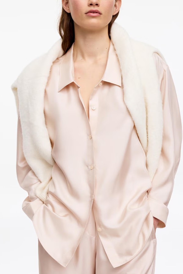 Silk Twill Shirt from ARKET