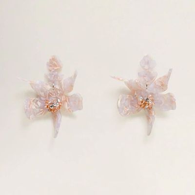 Floral Earrings from Mango