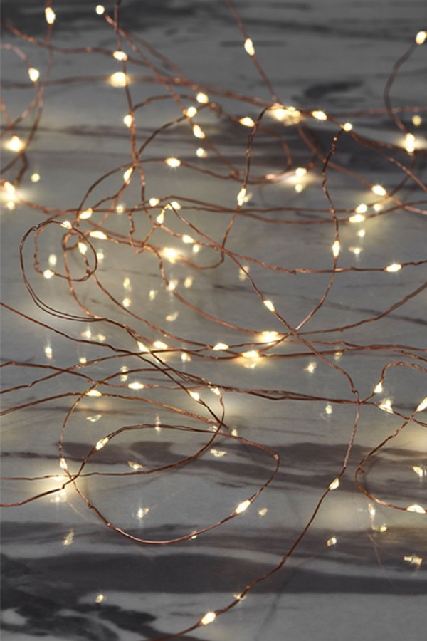 100 Copper Wire Line Lights