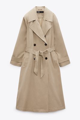 Basic Trench Coat With Belt from Zara