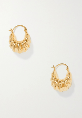 Gold-Tone Hoop Earrings from Sophie Buhai